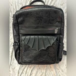 Bat Black Backpack